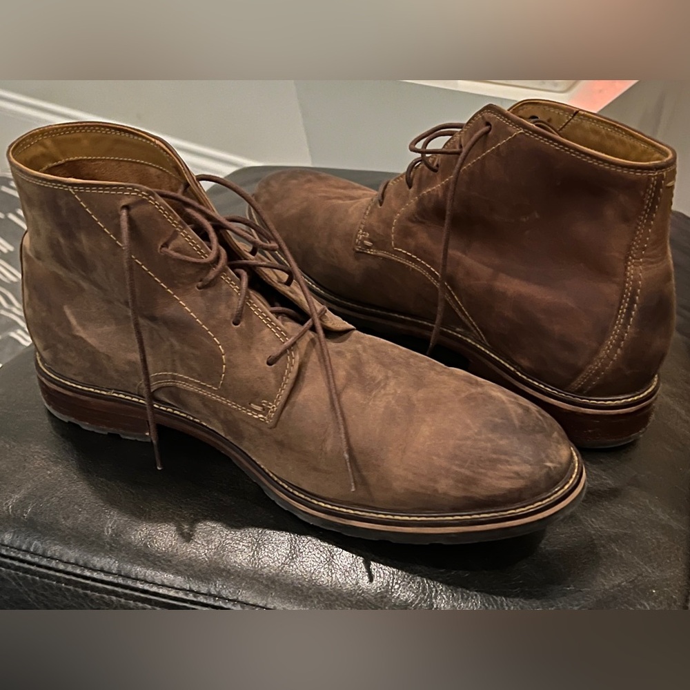 Men’s Size 10M Cole Haan “Grand” Lace up boots brown leather